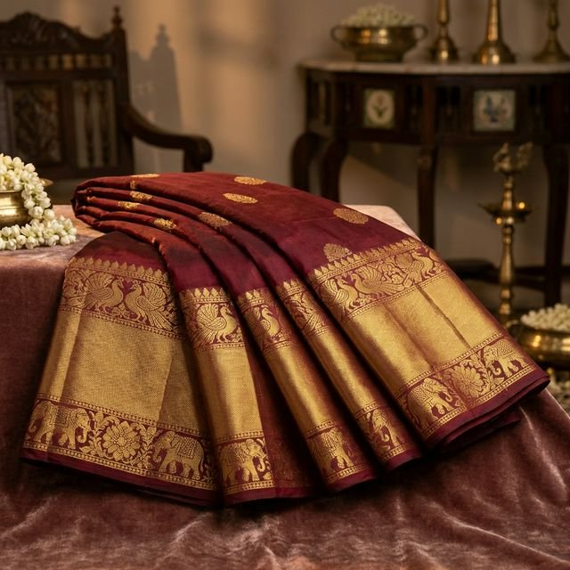 Premium Kanjivaram Silk Saree